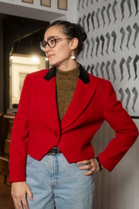 Image 3 of Blazer Crop Maurice
