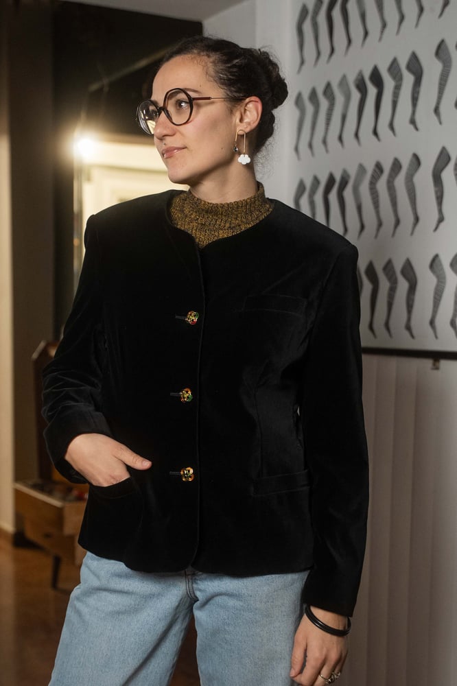 Image of Blazer Miss Tweed