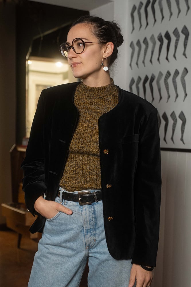 Image of Blazer Miss Tweed