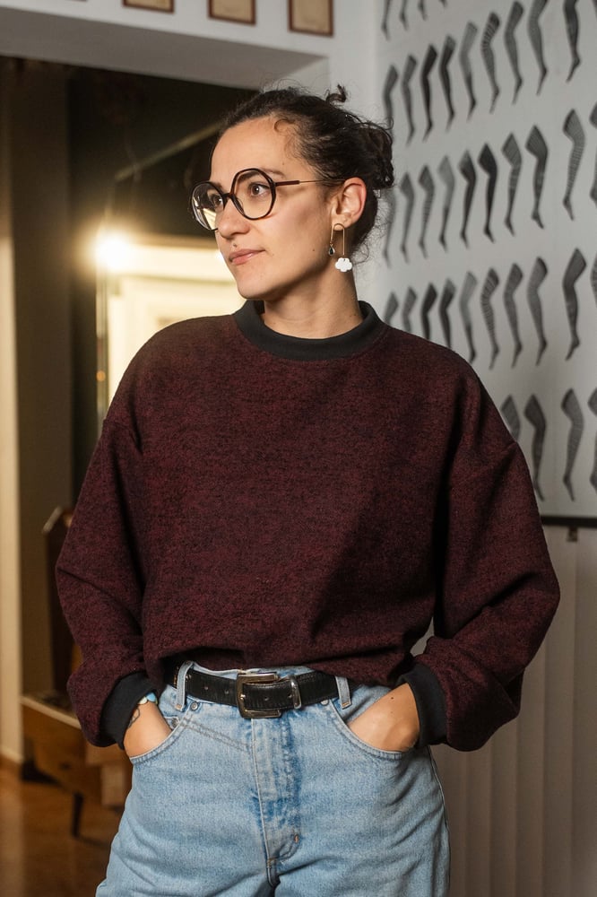 Image of Maglione Interlinea Red