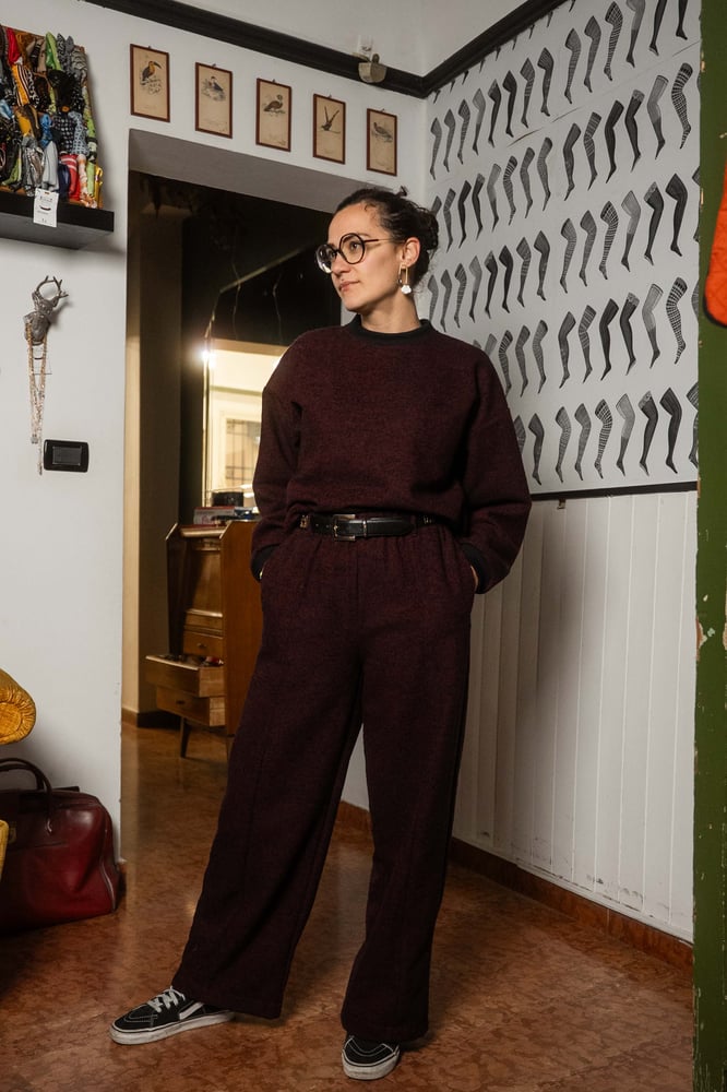 Image of Maglione Interlinea Red