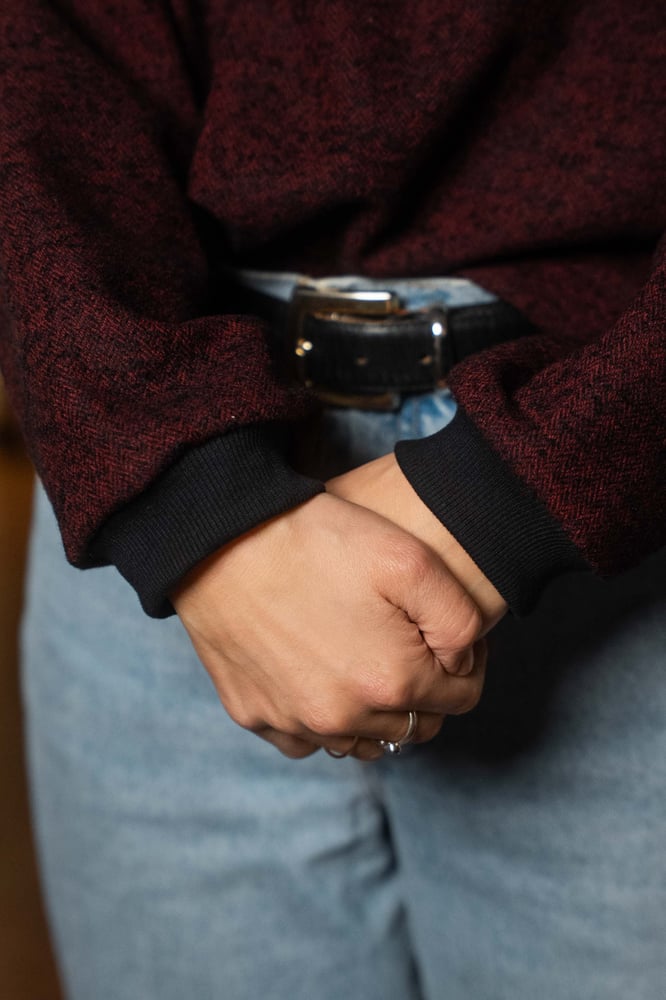 Image of Maglione Interlinea Red