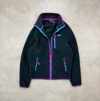 Image 3 of Patagonia Retro Pile Fleece Jacket Blue Small Womens 