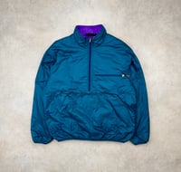 Image 1 of Patagonia Puffball Pullover Jacket Teal XL Mens Vintage 1995