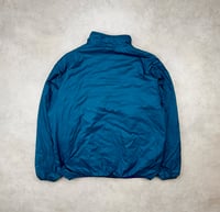 Image 3 of Patagonia Puffball Pullover Jacket Teal XL Mens Vintage 1995