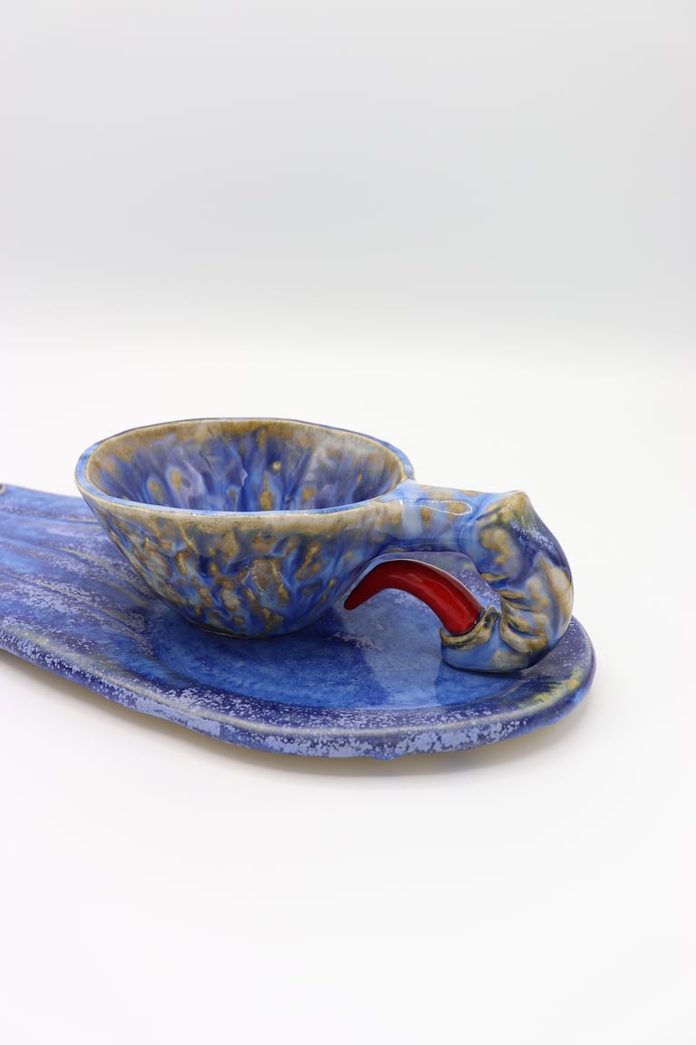Hand Plate & Mug  Image 2