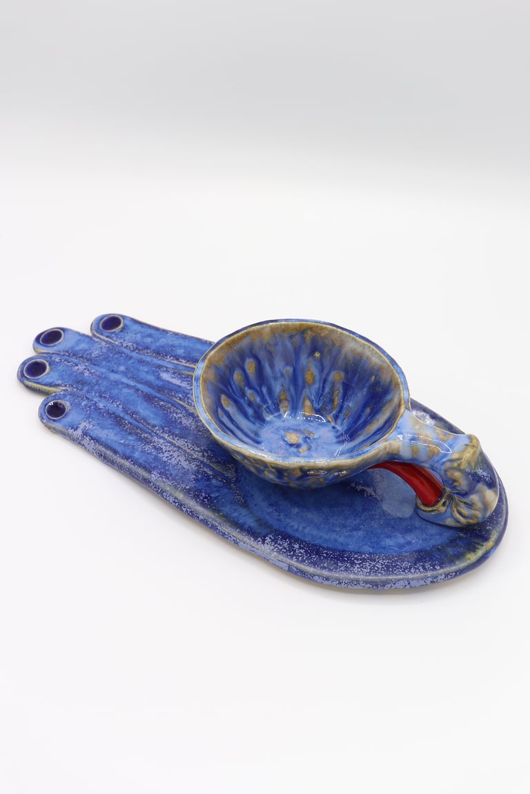 Hand Plate & Mug  Image 5