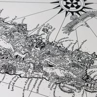 Image 2 of Colour in Map - Crete - Small