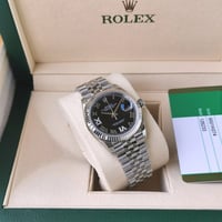 Image 3 of Rolex Datejust - Nero acciaio