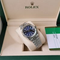 Image 4 of Rolex Datejust - 41mm- Blu acciaio