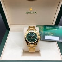 Image 1 of Rolex Daytona- 40mm- Oro e Verde- acciaio