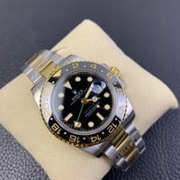 Image 2 of Rolex GMT Master - 40mm- Nero acciaio e oro