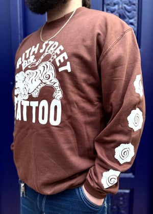 Image of Tiger Jumper - Chocolate Brown 