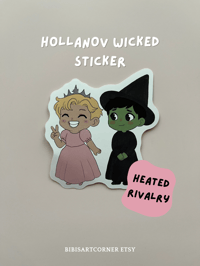 Hollanov Wicked Stickers Heated Rivalry
