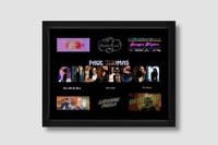 Image 1 of Paul Thomas Anderson "Title Cards" in shadow box, 11"x14", print + frame