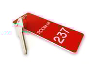 Image 3 of ROOM 237 keychain: 4"x1.5" | The Overlook Hotel | Shining | Laser-engraved acrylic