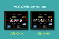 Image 4 of M. Night Shyamalan "Title Cards" in shadow box | 11"x14" | Print + frame