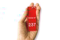 Image 4 of ROOM 237 keychain: 4"x1.5" | The Overlook Hotel | Shining | Laser-engraved acrylic