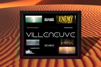 Image 1 of Denis Villeneuve "Title Cards" in shadow box, director series, Dune, Prisoners, 11"x14", print + ...