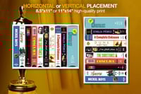 Image 3 of OSCAR NOMINEES on VHS art: 8.5"x11" or 11"x14" | Professionally printed