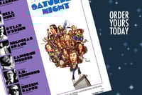 Image 4 of SATURDAY NIGHT retro poster, 8.5"x11", 11"x17", 16"x20", 18"x24", 24"x36", SNL50, sketch comedy, ...