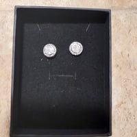 Image 5 of Moissanite Diamond Earrings 
