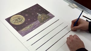 Image of Marcel Dzama edition "Redemption in Moonlight (2025)"