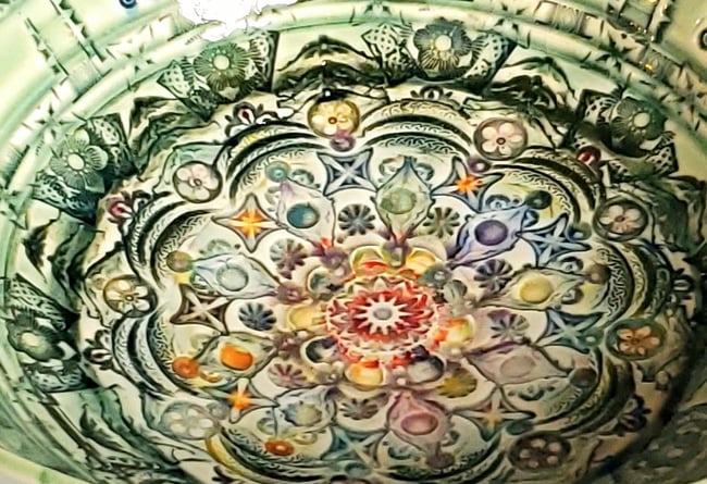 Green Flower Mandala