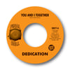 Dedication "You And I Together""How I Feel About You"  Final Bell 45rpm 