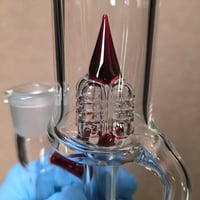 Image 3 of TRANSPARENT MARINA > WHITE SATIN & MOIST RASPBERRY HORNET