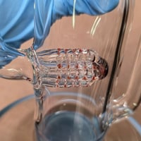 Image 4 of TRANSPARENT MARINA > WHITE SATIN & MOIST RASPBERRY HORNET