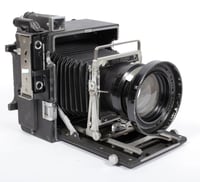 Image 1 of Graflex Speed Graphic 4X5 Camera + Aero Ektar 178mm F2.5 + holders + film #1858