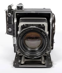 Image 2 of Graflex Speed Graphic 4X5 Camera + Aero Ektar 178mm F2.5 + holders + film #1858