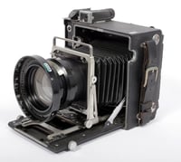Image 3 of Graflex Speed Graphic 4X5 Camera + Aero Ektar 178mm F2.5 + holders + film #1858