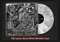 Image 2 of SADISTIC GOATMESSIAH - Violence (Grey black-marbled)