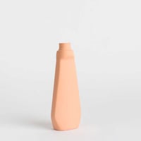 Image 2 of Bottle vase #4 orange Foekje Fleur