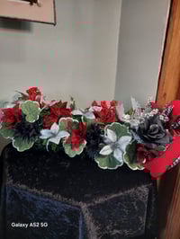 Image 1 of 🌿 Multifunctional Sustainable Kwanzaa Décor – Centerpiece, Shelf Accent, or Wall Art