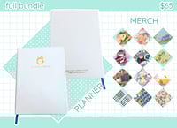 Image 1 of Planner + Merch Bundle