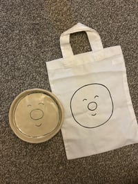Image 3 of Bagel plate with mini eco bag