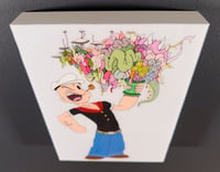Image 2 of Popeye and The Invader 9x12