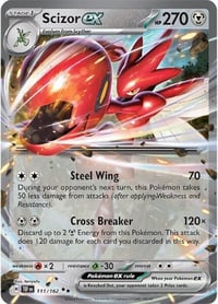 Scizor ex - 111/162 - SV05: Temporal Forces - Near Mint
