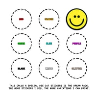 Image 2 of HAPPY FACES STICKER PACKS