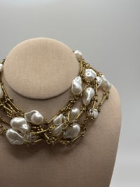 Image 2 of Tiered Pearl Choker