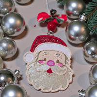 Image 1 of Christmas Freshies|Winter Scented Freshener|Accessories|Cute Santa Face Freshie|Car|Gift|Custom