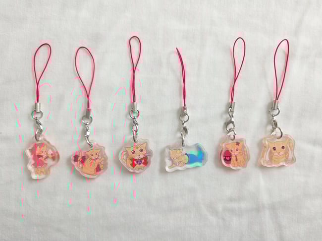 magical girl mango charms