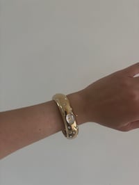 Image 1 of Vintage J. Laurent Crystal Bangle Watch