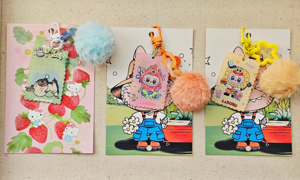 Image of small keychains 🗝