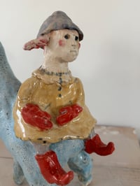 Image 5 of Clay: going to town on my llama