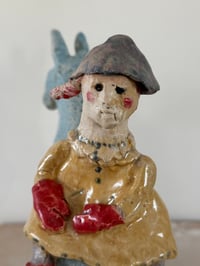 Image 7 of Clay: going to town on my llama