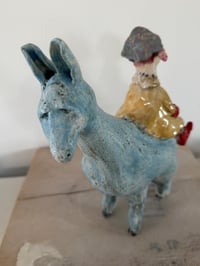 Image 8 of Clay: going to town on my llama